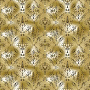 Victorian Damask Vinyl Pattern