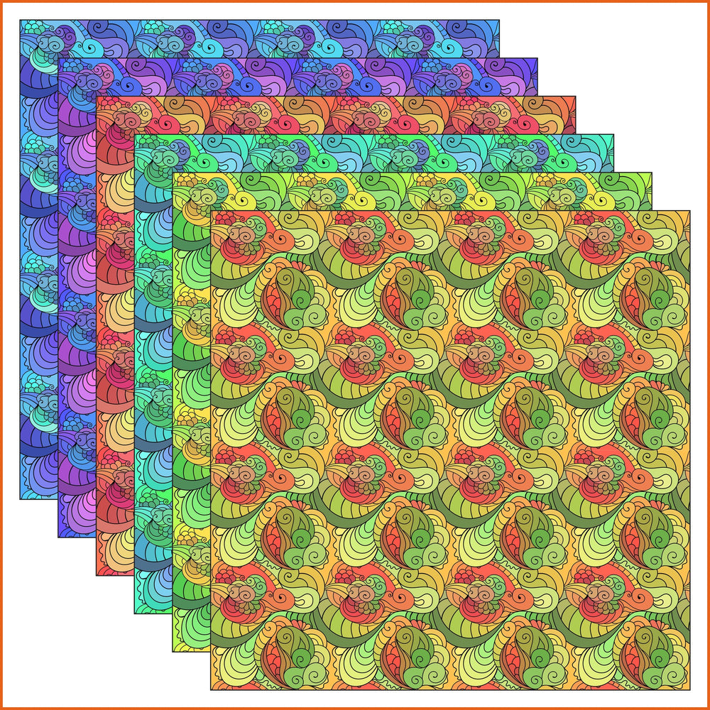 Zendoodle Patterns 1 Vinyl Pattern