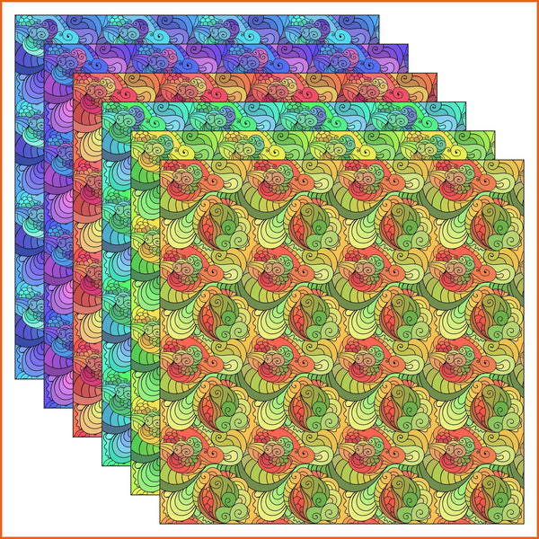 Zendoodle Patterns 1 Vinyl Pattern