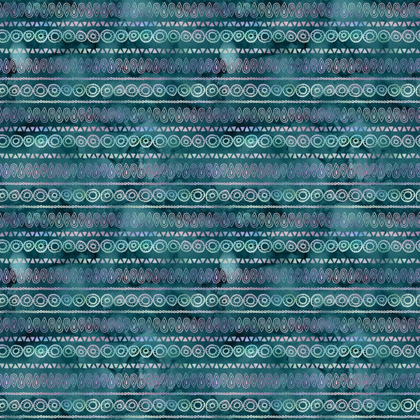 Bohemian Waters Vinyl Pattern