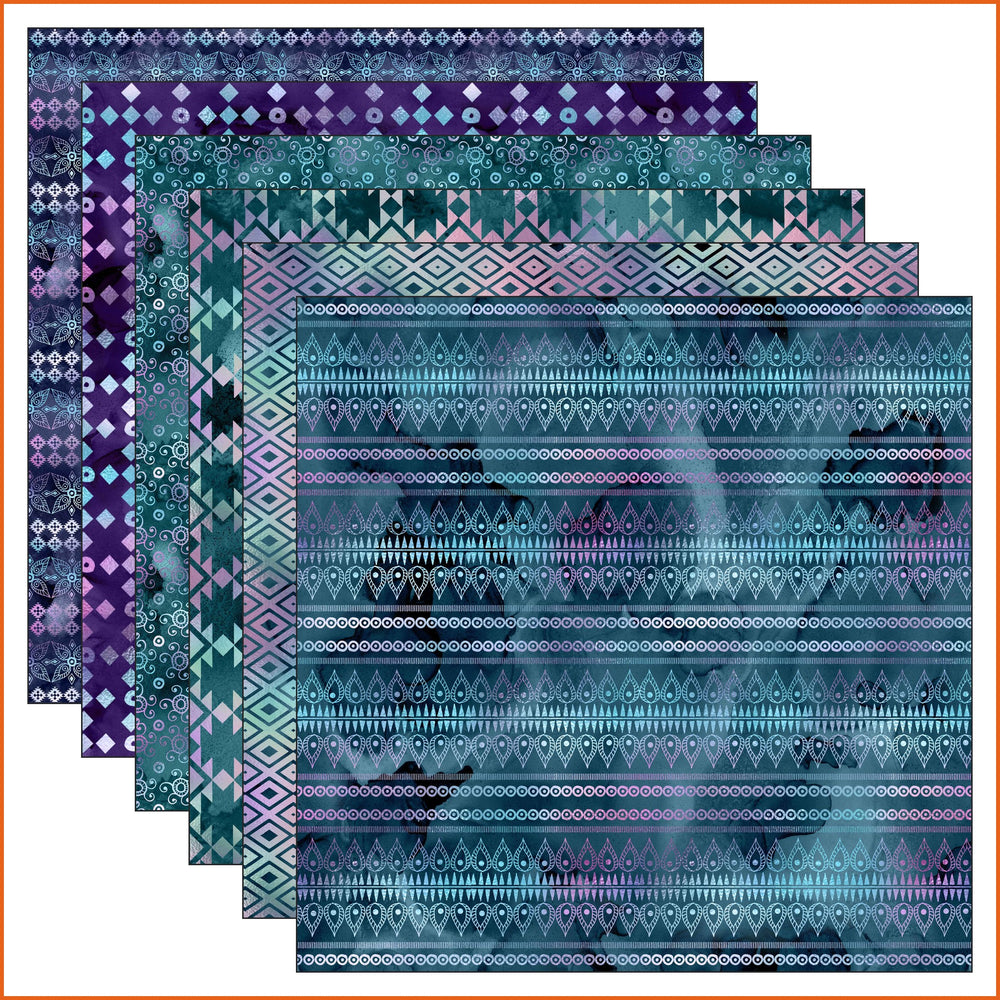 Bohemian Waters Vinyl Pattern