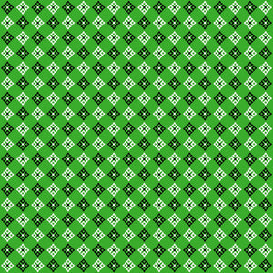 Green Bandana Vinyl Pattern
