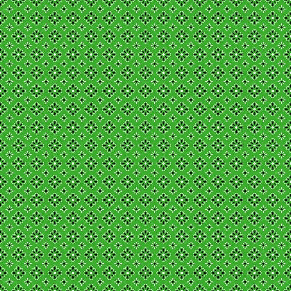 Green Bandana Vinyl Pattern