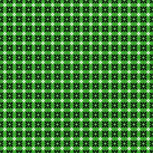 Green Bandana Vinyl Pattern
