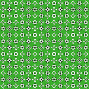 Green Bandana Vinyl Pattern
