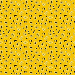 Yellow Bandana Vinyl Pattern