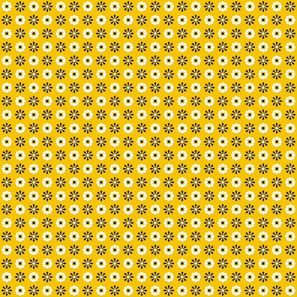 Yellow Bandana Vinyl Pattern