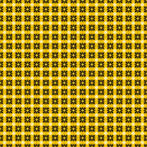 Yellow Bandana Vinyl Pattern