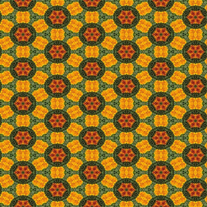 Abstract Flower Vinyl Pattern