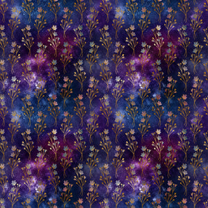 Galaxy Floral Vinyl Pattern