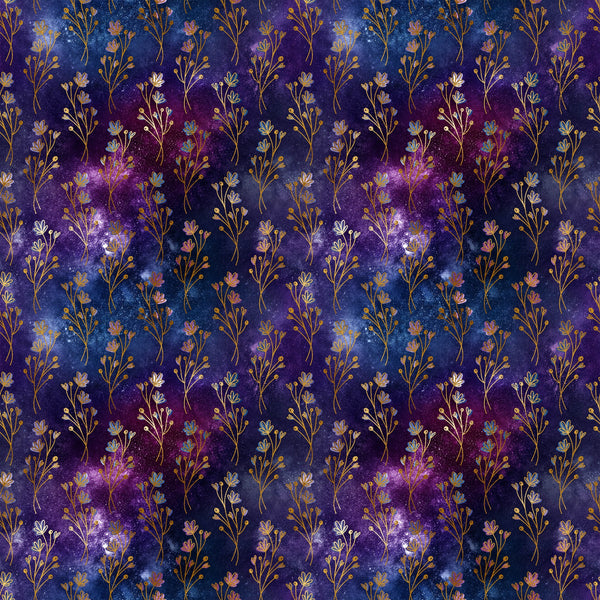 Galaxy Floral Vinyl Pattern