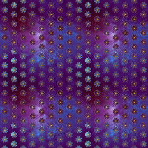 Galaxy Floral Vinyl Pattern