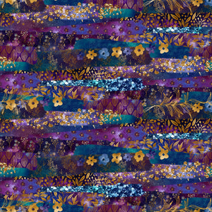 Galaxy Floral Vinyl Pattern