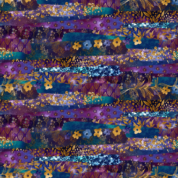 Galaxy Floral Vinyl Pattern