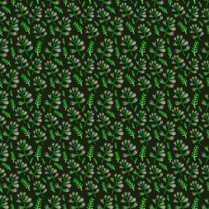 Green Flowers Vinyl Pattern
