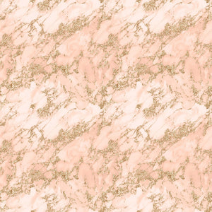 Rose Gold Marble Vinyl Pattern
