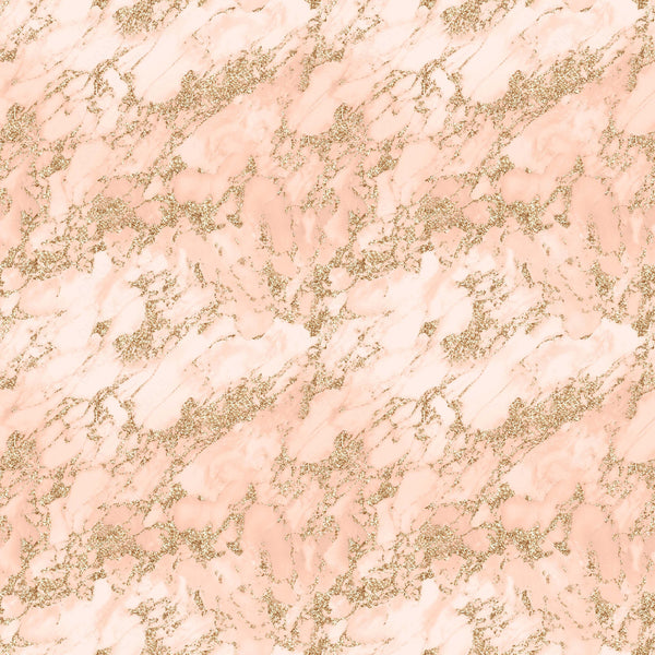 Rose Gold Marble Vinyl Pattern