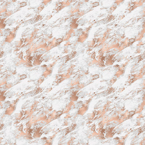 Rose Gold Marble Vinyl Pattern