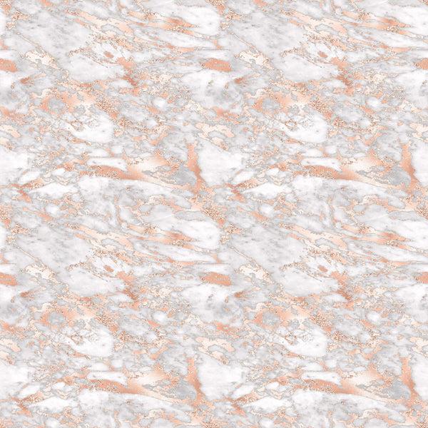 Rose Gold Marble Vinyl Pattern
