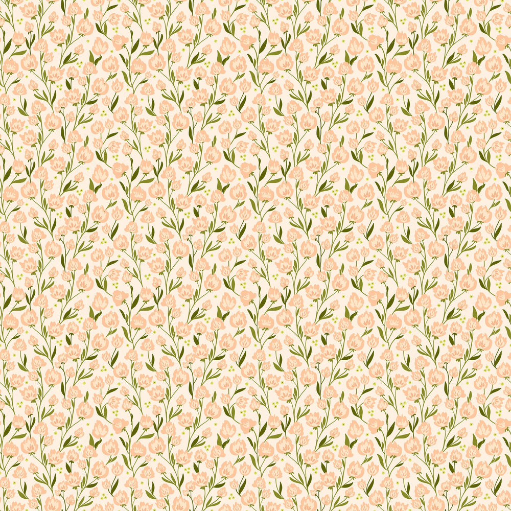 Flower Field Vinyl Pattern