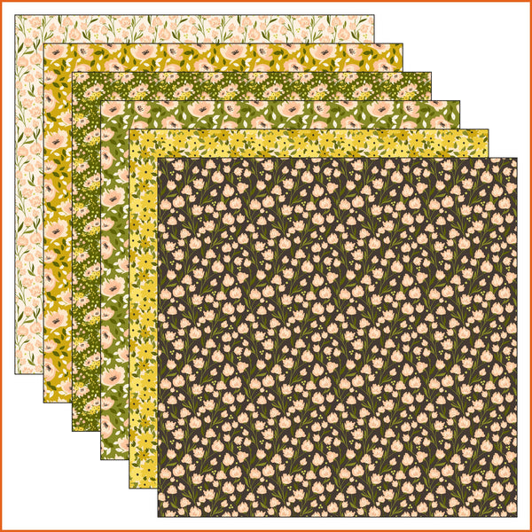 Flower Field Vinyl Pattern