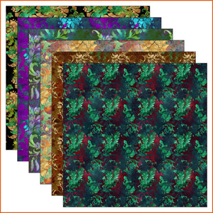 Jungle Floral Vinyl Pattern