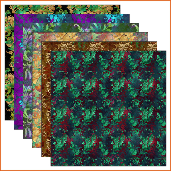 Jungle Floral Vinyl Pattern