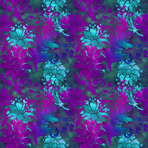 Jungle Floral Vinyl Pattern