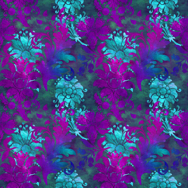 Jungle Floral Vinyl Pattern