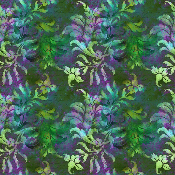 Jungle Floral Vinyl Pattern