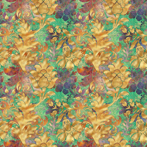 Jungle Floral Vinyl Pattern