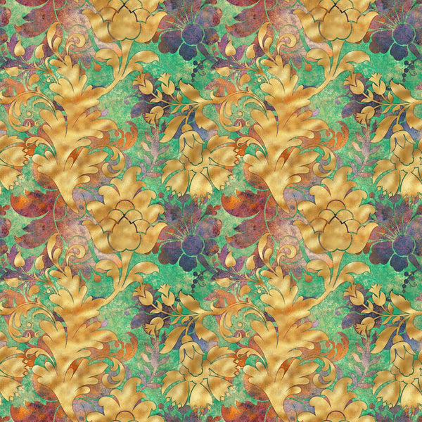 Jungle Floral Vinyl Pattern