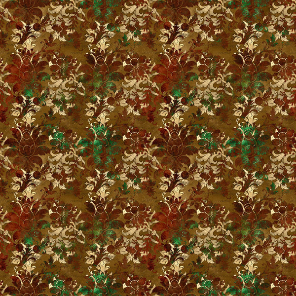 Jungle Floral Vinyl Pattern