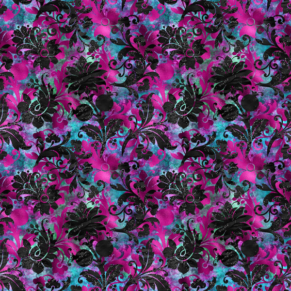 Jungle Floral Vinyl Pattern