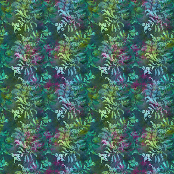 Jungle Floral Vinyl Pattern