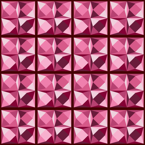 Abstract Geometric Vinyl Pattern