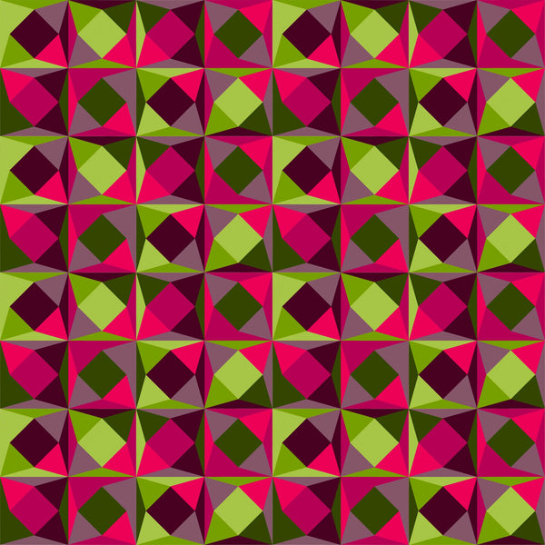 Abstract Geometric Vinyl Pattern