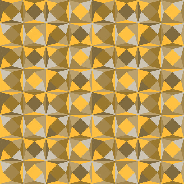 Abstract Geometric Vinyl Pattern