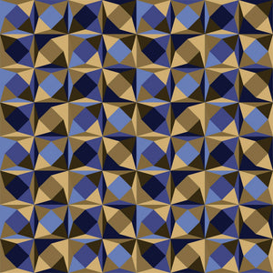 Abstract Geometric Vinyl Pattern