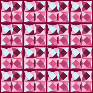 Abstract Geometric Vinyl Pattern