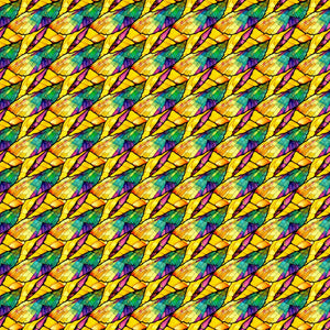 Abstract Stained Glass Vinyl Pattern