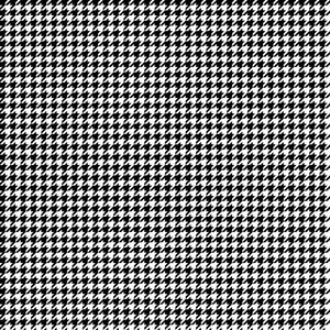 Houndstooth Vinyl Pattern
