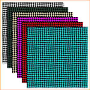 Houndstooth Vinyl Pattern