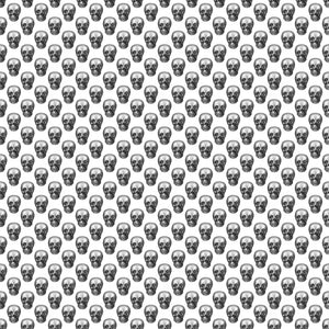 Black White Gothic Vinyl Pattern