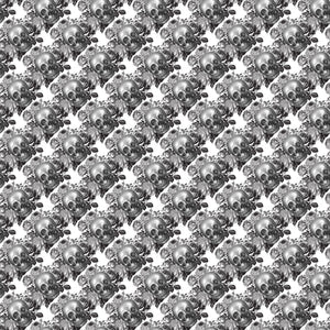 Black White Gothic Vinyl Pattern