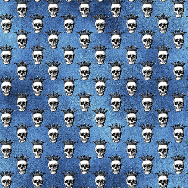 Blue Gothic Vinyl Pattern