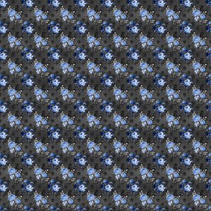 Blue Gothic Vinyl Pattern