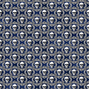 Blue Gothic Vinyl Pattern