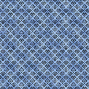 Blue Gothic Vinyl Pattern