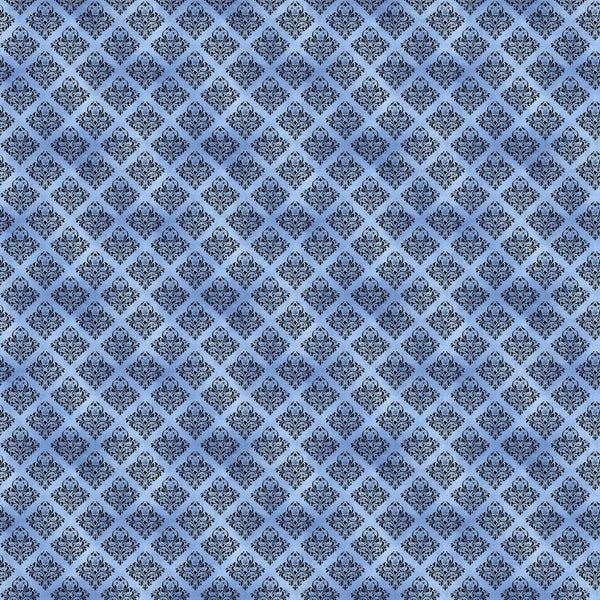 Blue Gothic Vinyl Pattern